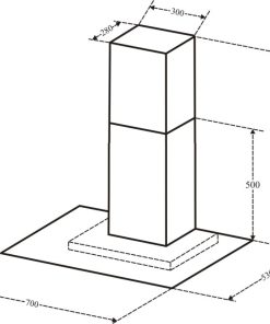 Máy Hút Mùi KAFF KF-70RH