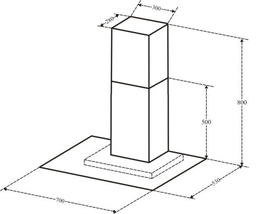 Máy Hút Mùi KAFF KF-70RH