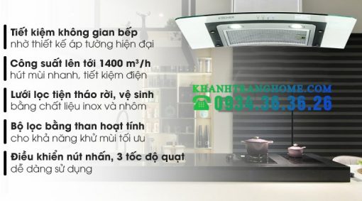 Máy hút mùi Kocher K-228T-70