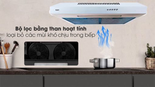 Máy hút mùi cổ điển Kaff KF-SL70KW