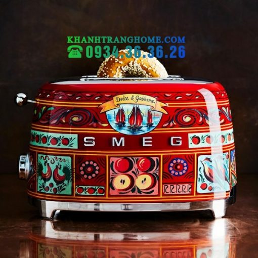 SICILY IS MY LOVE MÁY NƯỚNG BÁNH MÌ 2 LÁT SMEG TSF01DGEU 535 43 680