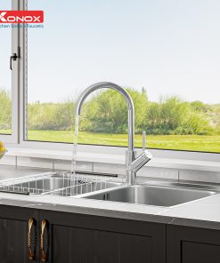 VÒI RỬA BÁT KONOX MODO GREY - 10 VÒI RỬA BÁT KONOX MODO