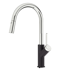 VÒI RỬA BÁT RÚT DÂY KONOX PONTE BLACK - 9 VÒI RỬA BÁT RÚT DÂY KONOX PONTE BLACK