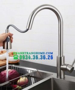 VÒI RỬA CHÉN INOX KAFF KF-FC-8602