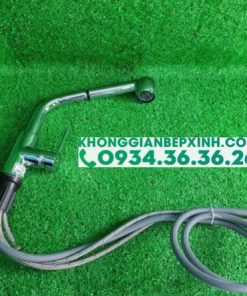 Vòi Rửa Chén Malloca K119N9 - Vòi dây rút mạ Chrome - 13 VÒI RỬA CHÉN MALLOCA K119N9 - VÒI DÂY RÚT MẠ CHROME