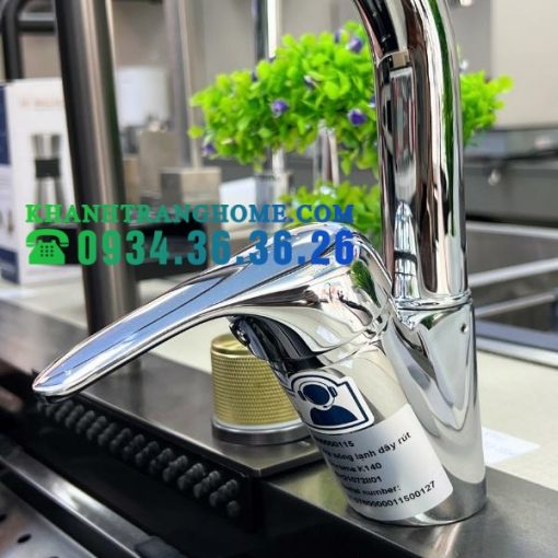 VÒI RỬA CHÉN MALLOCA K140 - VÒI DÂY RÚT MẠ CHROME