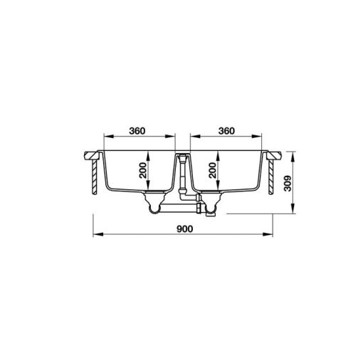 CHẬU ĐÁ HAFELE HS19-GEN2S90 MÀU GREY 570.36.500 - 3