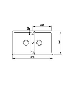 CHẬU ĐÁ HAFELE HS19-GEN2S90 MÀU GREY 570.36.500 - 27