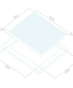 Bếp từ Elica GOLDEN 604 BL - 7