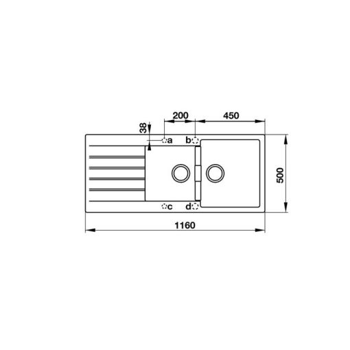 CHẬU ĐÁ HAFELE HS19-GED2S80 MÀU GREY 570.35.570 - 3