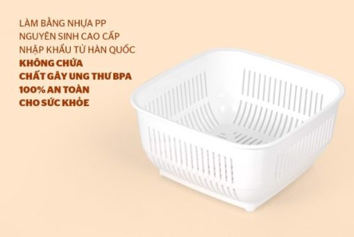 Rổ đựng thực phẩm Biozone 16cm KB-BA16W - 1