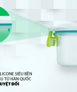 Bộ 4 hộp bảo quản thực phẩm thông minh tặng rổ Biozone KB-SM4S01R - 25