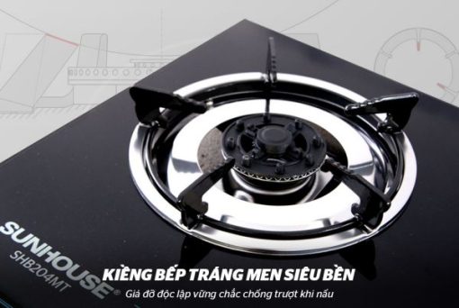 BẾP GAS DƯƠNG KÍNH SUNHOUSE SHB204MT - 7