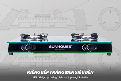 BẾP GAS DƯƠNG HỒNG NGOẠI SUNHOUSE SHB004MT - 7