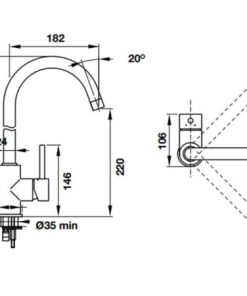Vòi Rửa Chén Hafele Blancomida Màu Jasmine 569.07.600 - 10 Vòi Rửa Chén Hafele Blancomida Màu Jasmine 569.07.600 - 9