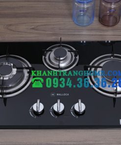 Bếp 3 Gas Malloca GHG 733B NEW - 13 BẾP 3 GAS MALLOCA GHG 733B NEW