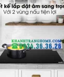 BẾP ĐIỆN TỪ 2 VÙNG NẤU MALLOCA MIR 772
