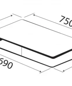BẾP GAS ÂM KAFF KF-668 - 8 BẾP GAS ÂM KAFF KF-668