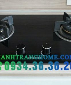 BẾP GAS ÂM KÍNH 2 LÒ CAPRI CR-208KT BLACK