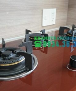 BẾP GAS ÂM KÍNH 2 LÒ CAPRI CR-208KT RED