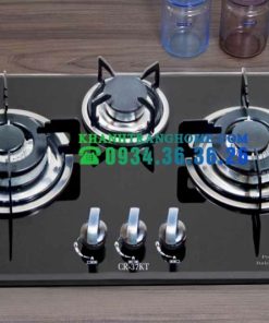 BẾP GAS ÂM KÍNH 3 LÒ CAPRI CR-37KT