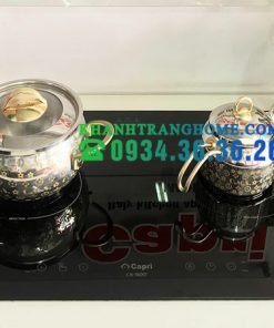 Bếp từ hồng ngoại đôi Capri CR-902KT - 6 BẾP TỪ HỒNG NGOẠI ĐÔI CAPRI CR-902KT