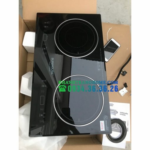 BẾP ĐÔI ĐIỆN TỪ HỒNG NGOẠI SUNHOUSE SHB8609