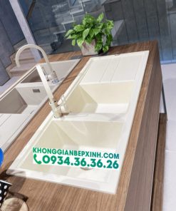CHẬU ĐÁ MALLOCA BIANCO K-50062