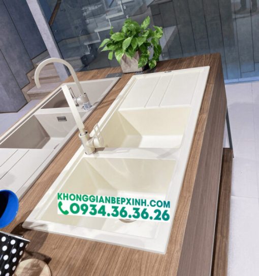 CHẬU ĐÁ MALLOCA BIANCO K-50062