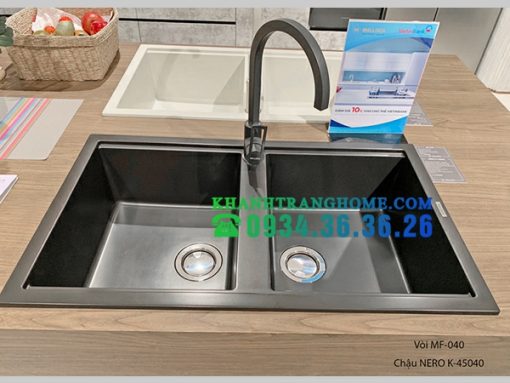 CHẬU ĐÁ MALLOCA NERO K-45040