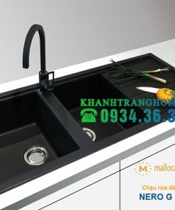 CHẬU ĐÁ MALLOCA NERO K-50040