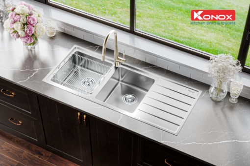 CHẬU RỬA BÁT KONOX Premium KS11650 2B