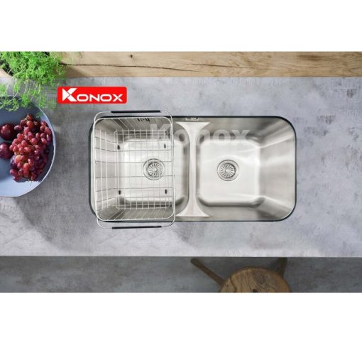 CHẬU RỬA CHÉN BÁT KONOX KN8246DUA