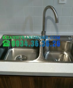 Chậu rửa INOX KAFF KF-M8245GHR - 6 CHẬU RỬA INOX KAFF KF-M8245GHR