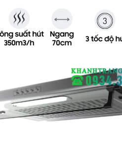 Máy hút mùi Classic Malloca H107 - 7 MÁY HÚT MÙI CLASSIC MALLOCA H107