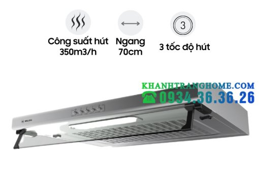 MÁY HÚT MÙI CLASSIC MALLOCA H107