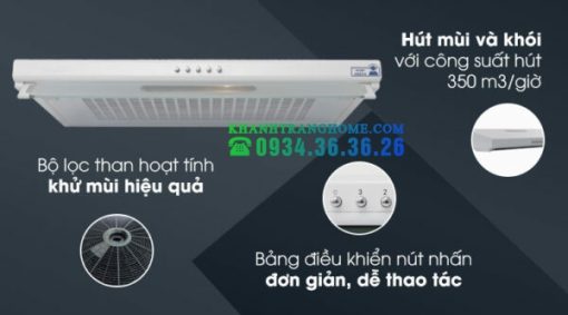 MÁY HÚT MÙI CLASSIC MALLOCA H107W