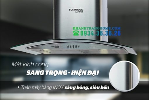 MÁY HÚT MÙI KÍNH CONG SUNHOUSE MAMA MM6719 70