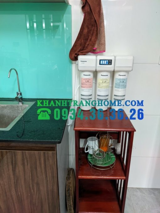 MÁY LỌC NƯỚC NANO 3 CẤP PANASONIC LOẠI LẮP ÂM CHẬU UF TK-CB430