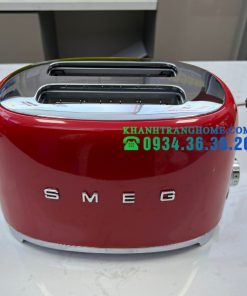 MÁY NƯỚNG BÁNH MÌ 2 LÁT THẬP NIÊN 50 MÀU ĐỎ SMEG TSF01RDEU 535 43 669