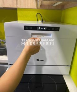 MÁY RỬA CHÉN TEXGIO TG DT2022B - MINI 6 BỘ TỰ ĐỘNG MỒI NƯỚC