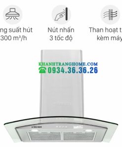 Máy hút mùi Kocher K-8870 - 7 Máy hút mùi Kocher K-8870