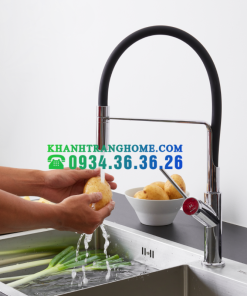 VÒI RỬA CHÉN MALLOCA K081C - VÒI MẠ CHROME SILICONE