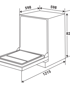 MÁY RỬA CHÉN KAFF KF-SPA230