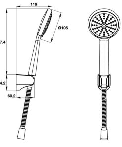 Bộ Sen Tay Hafele Airsense 485.60.612 - 9