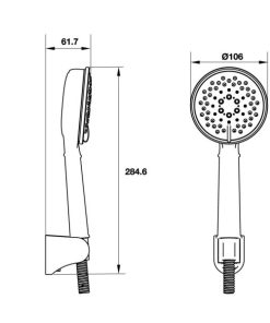 Bộ Sen Tay Hafele Airsense Classic 485.60.611 - 9