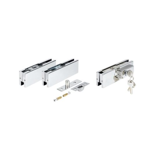Bộ Bas Kẹp Kính-Tường Hafele 489.81.101 - 1