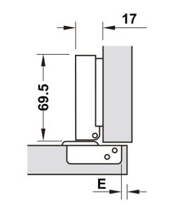 Bản Lề Metalla Sm 110 Độ, Giảm Chấn, Trọn Bộ Diy 493.03.022 - 19