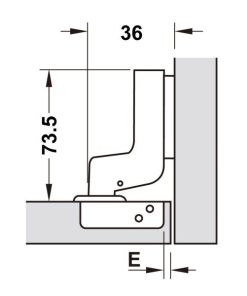 Bản Lề Metalla Sm 110 Độ, Giảm Chấn, Trọn Bộ Diy 493.03.022 - 27