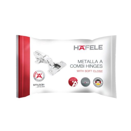 Bản Lề Metalla A 110 Độ, Giảm Chấn, Trọn Bộ Diy 493.03.025 - 1